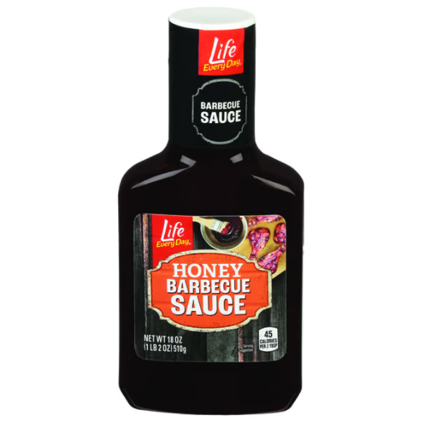 Life Every Day Honey Barbeque Sauce 18oz