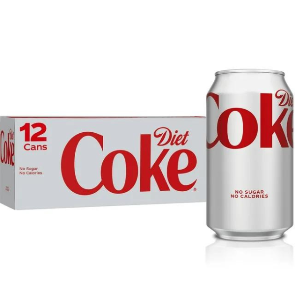 Coca-Cola Diet Coke Cans 12fl oz x 12