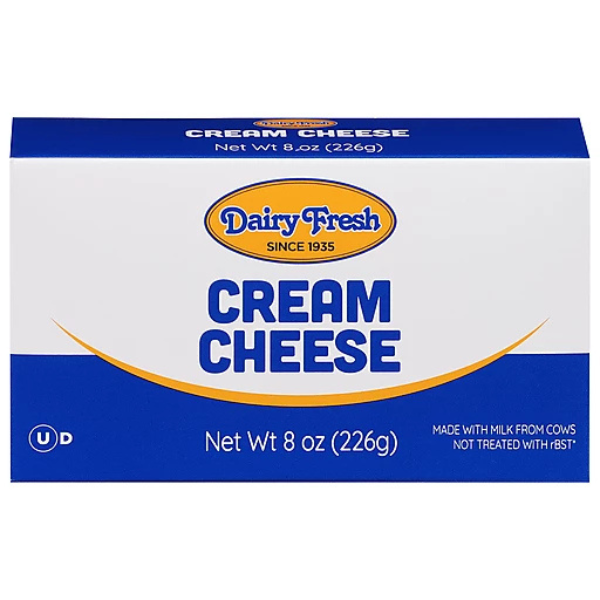 Dairy Fresh Cream Cheese Bar 8oz
