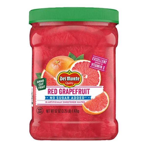 Del Monte No Sugar Added Red Grapefruit 52 oz