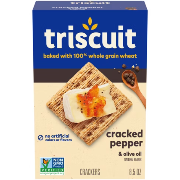 Nabisco Triscuit Cracked Pepper & Olive Oil Crackers 8.5oz