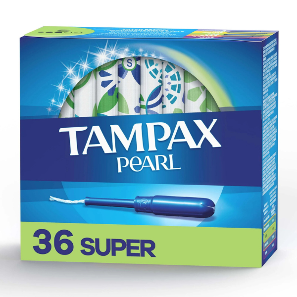 Tampax Pearl Super Unscented 36ct