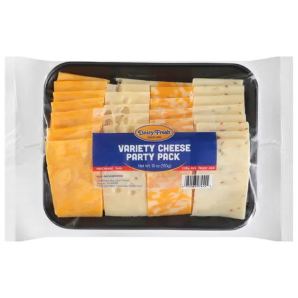 Dairy Fresh Four Cheese Variety Tray 18oz