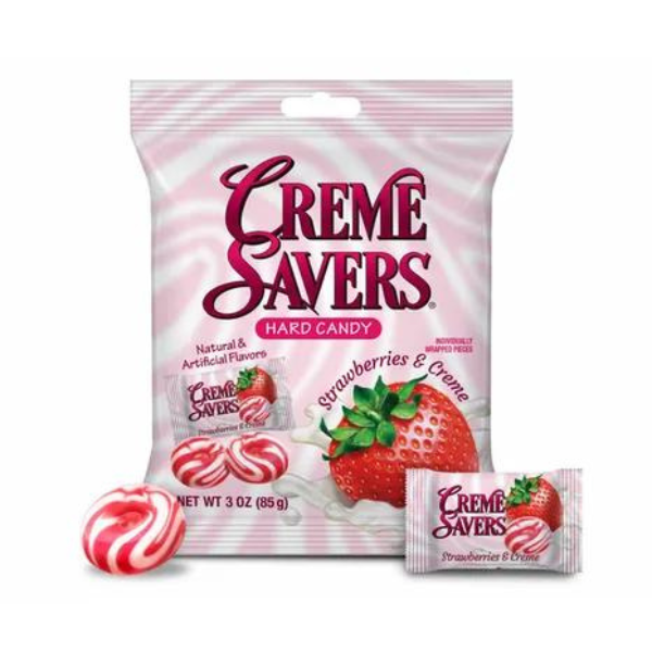 Creme Savers Strawberries & Creme 6.25oz