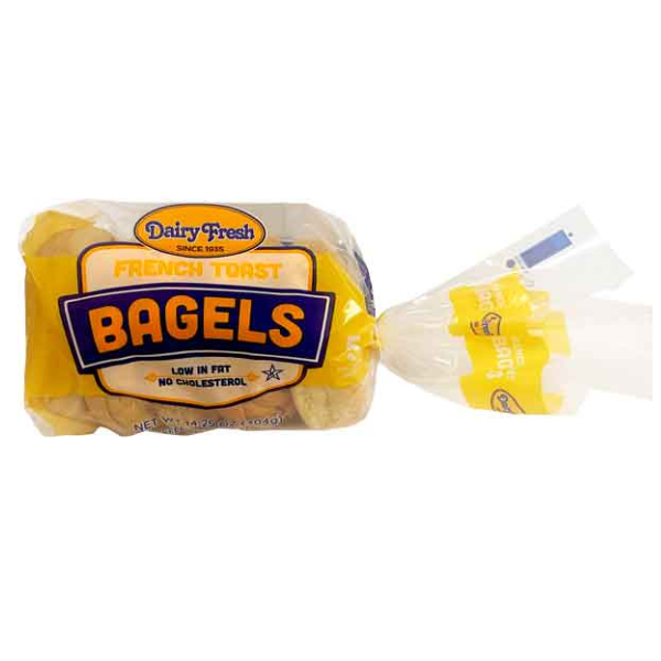 Dairy Fresh French Toast Bagels, 5ct
