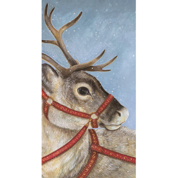 Dashing Reindeer Guest Napkin 16pk