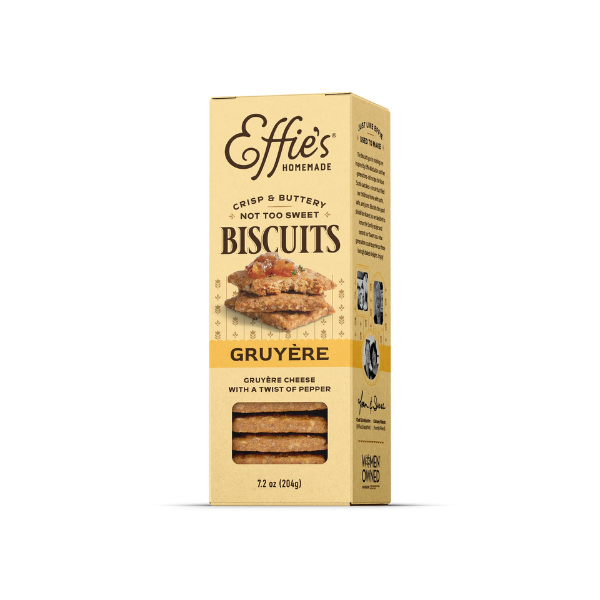 Effie's Homemade Gruyere Biscuits 7.2oz