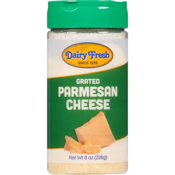 Dairy Fresh Grated Parmesan Cheese 8oz