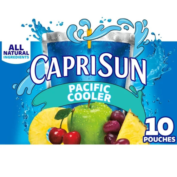 Capri Sun Pacific Cooler Juice Pouch 10ct