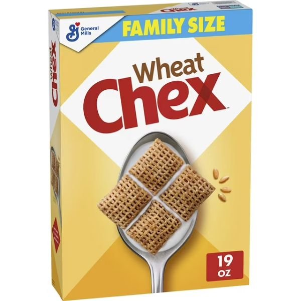 General Mills Wheat Chex Cereal 19oz