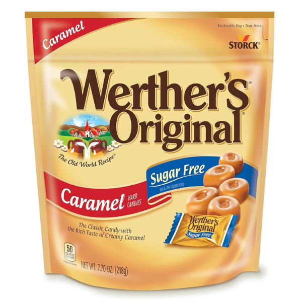 Werther's Original Carmel Sugar Free Candies 7.7oz