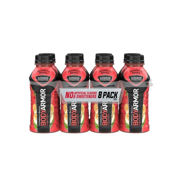 Body Armor Strawberry Banana Sports Drink 12fl oz x 8