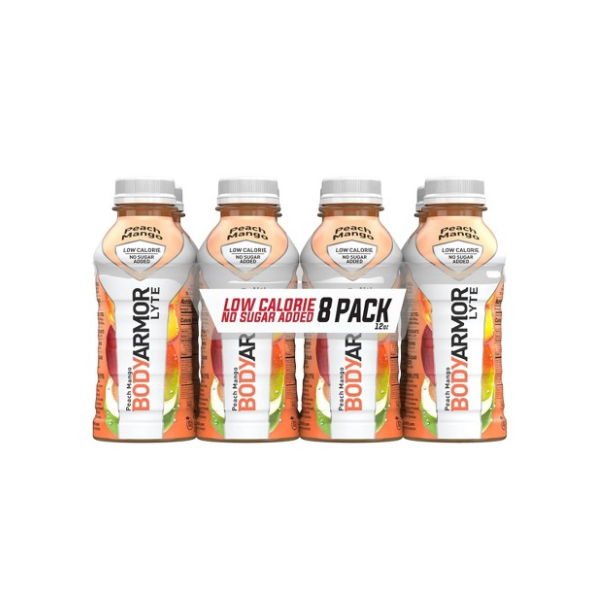 Body Armor Lyte Peach Mango Sports Drink 12fl oz x 8