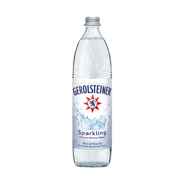 Gerolsteiner Sparkling Mineral Water 750ml