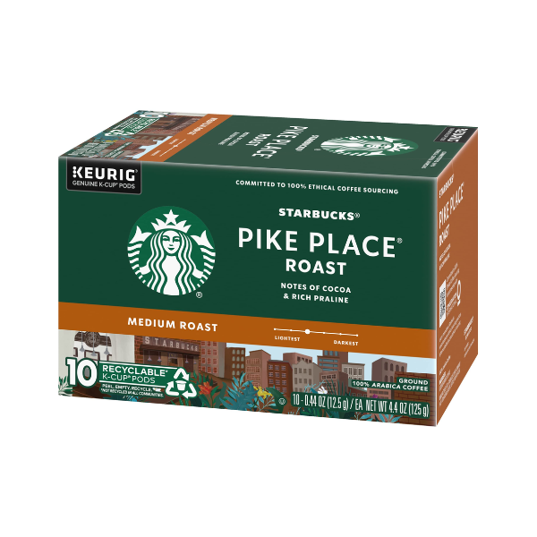 Starbucks Pike Place K-Cups 10ct