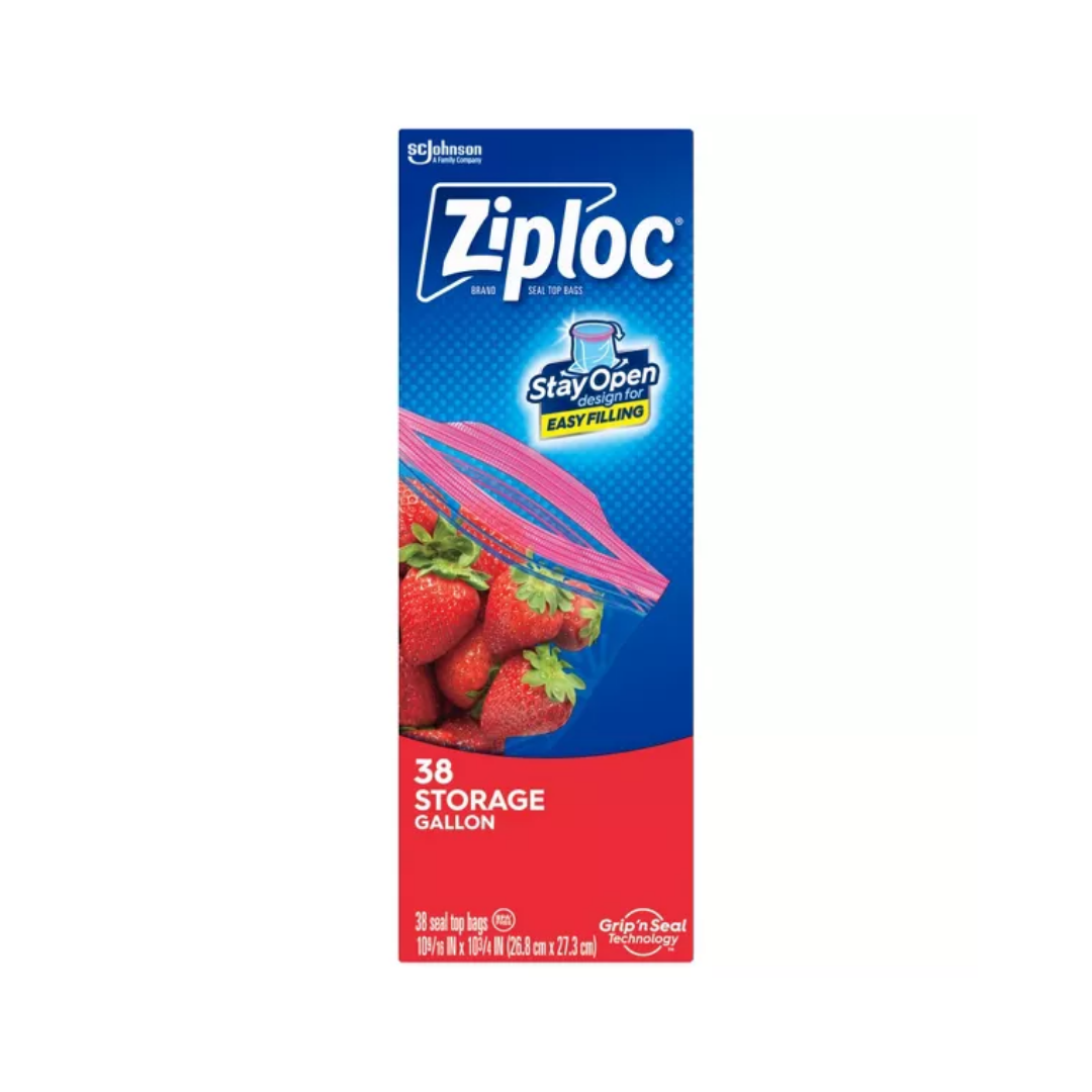 Ziploc Gallon Storage Bags 40 ct