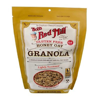 Bob's Redmill Gluten Free Honey Oat Granola 12oz