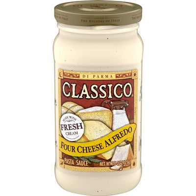 Classico Four Cheese Alfredo Sauce 15oz