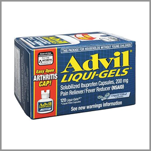 Advil Liqui-Gels 200mg Ibuprofen Capsules 160ct