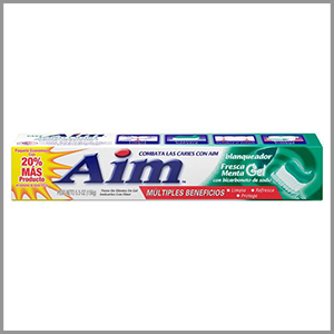 Aim Multi-Benefit Ultra Mint Gel Toothpaste 5.5oz