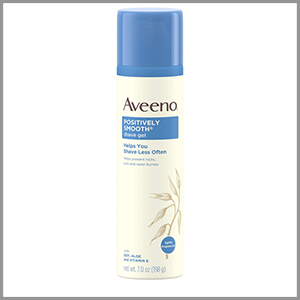 Aveeno Positively Smooth Shave Gel 7oz