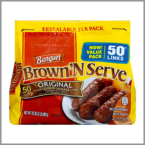 Banquet Brown 'n Serve Sausage Links 50ct