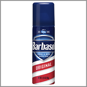 Barbasol Thick & Rich Shaving Cream Travel Size