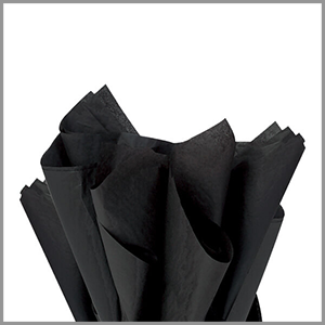 Black 15"x20" Gift Wrap Tissue Paper 10ct