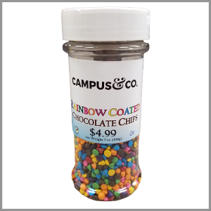 Campus & Co. Rainbow Coated Chocolate Chips 7oz