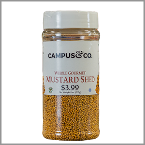 Campus & Co. Whole Gourmet Mustard Seed 8oz