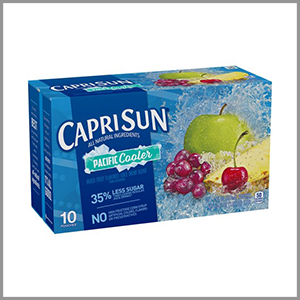 Capri Sun Pacific Cooler Juice Pouch 10ct