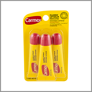 Carmex Classic Lip Balm Tubes 3ct