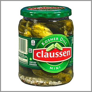 Claussen Kosher Mini Dill Pickles 20oz