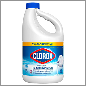 Clorox Splashless Bleach 77oz