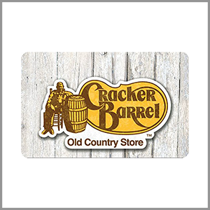 Cracker Barrel Gift Card $10