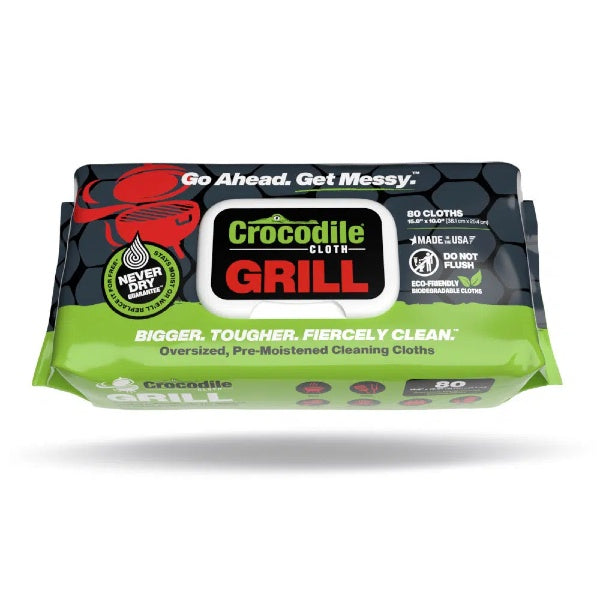 Crocodile Oversized Cleaning Grill Cloths 80ct