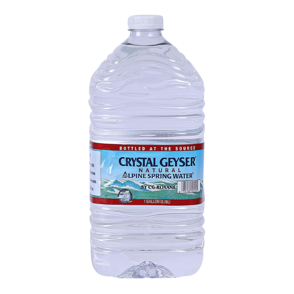 Crystal Geyser Natural Alpine Spring Water 1gal