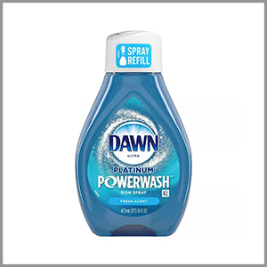 Dawn Platinum Powerwash Dish Spray Fresh Scent Refill 21.5oz