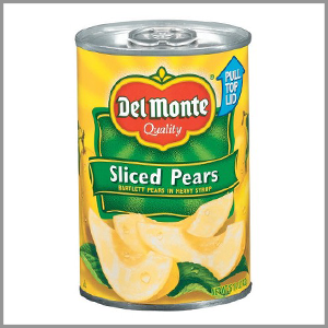 Del Monte Sliced Pears in Heavy Syrup 15.25oz