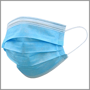 Disposable Blue Face Mask 2pk