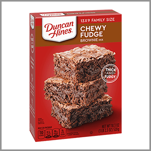 Duncan Hines Chewy Fudge Brownie Mix 18.3oz