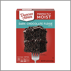 Duncan Hines Moist Dark Chocolate Fudge Cake Mix 15.25oz