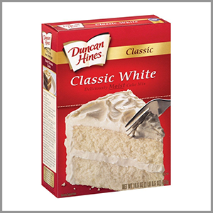 Duncan Hines Classic White Cake Mix 15.25oz