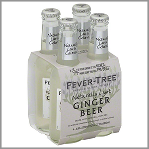 Fever Tree Light Ginger Beer 6.8fl oz x 4