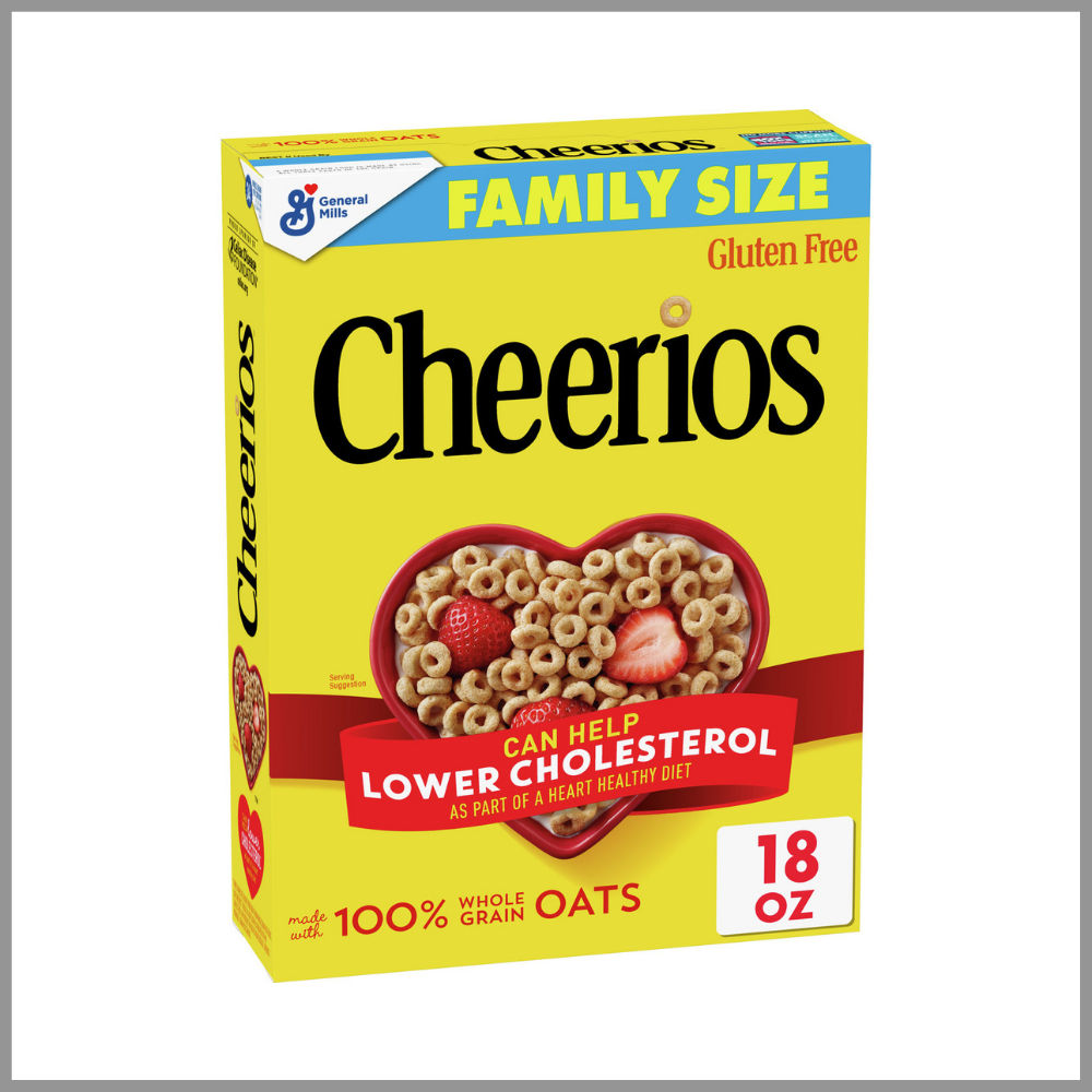 General Mills Cheerios  Cereal Family Size 18oz