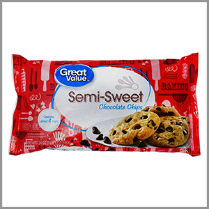 Great Value Semi-Sweet Chocolate Chips 12oz