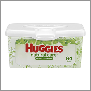 Huggies Natural Care Sensitive Baby Wipes 64 ct