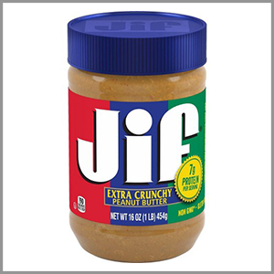 Jif Extra Crunchy Peanut Butter 16oz