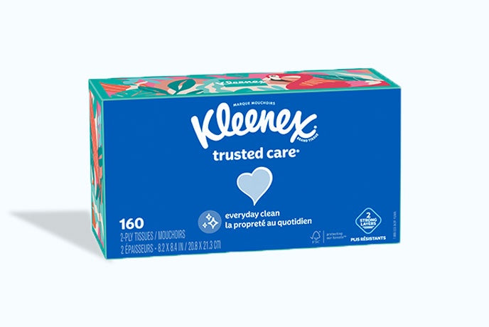 Kleenex Flat Box 160ct