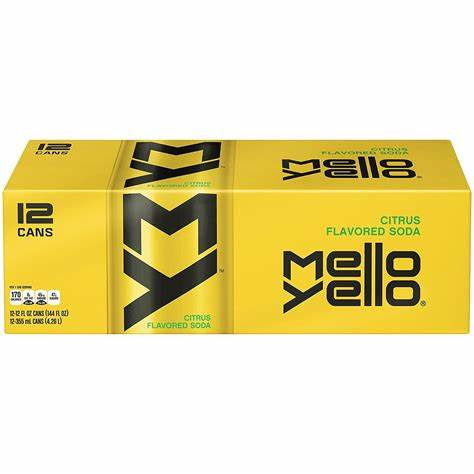 Mello Yello Cans 12fl oz x 12